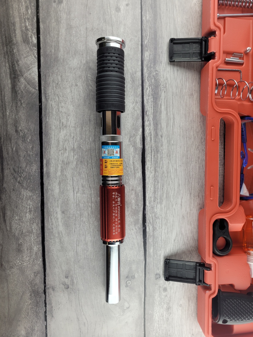 пороховой монтажный пистолет с удлинителями до 3,4 м, кейс, "maximum" mx 17139 (3529) оптом