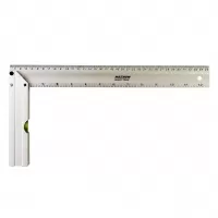 Угольник алюминиевый 350 мм с уровнем,"MAXIMUM" (2577)