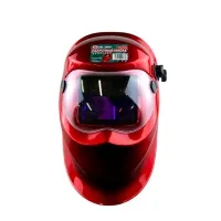 Сварочная маска хамелеон, автоматическая, красная, "MAXIMUM" MX 06638 (в упаковке)